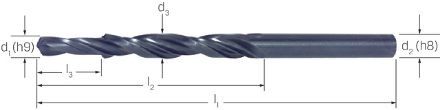 PREMUS wiertło stopniowe z wieloma fazami,M10