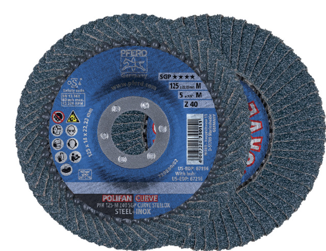 PFERD lamelka,125/40/5